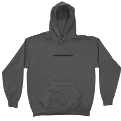ActiveWake Clothing<AW Ebroidered Hoodie – Charcoa