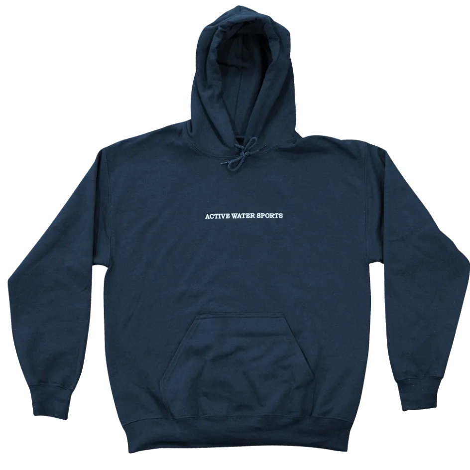 ActiveWake Clothing<AW Ebroidered Hoodie – Navy