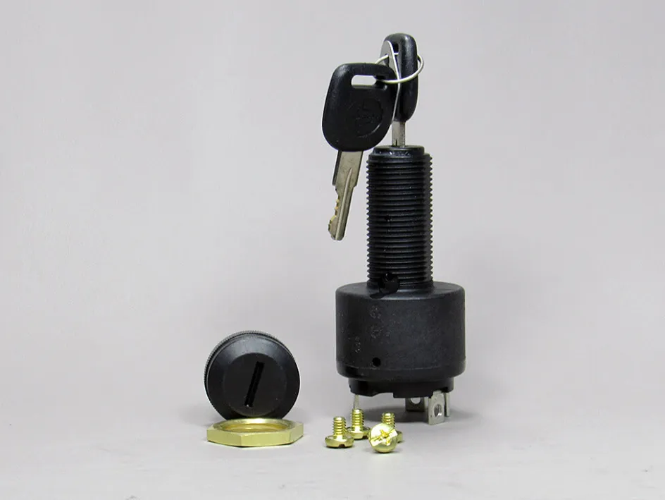 Axis Engine Parts<Molded Ignition Key Switch, 4pos, '18-