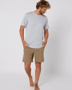 Follow Wake Clothing<Foow A Day hort - Deep Taupe