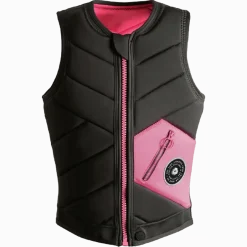 Follow Wake Comp Vests<Foow Atanti adie Jacket - Charcoa