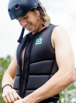 Follow Wake Comp Vests<Foow Corp en' Jacket - Charcoa