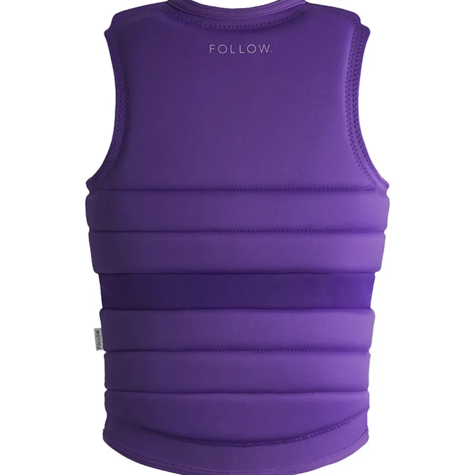 Follow Wake Comp Vests<Foow Fortune adie Jacket - Purpe