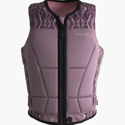 Follow Wake Comp Vests<Foow Harony adie Jacket - Orchid