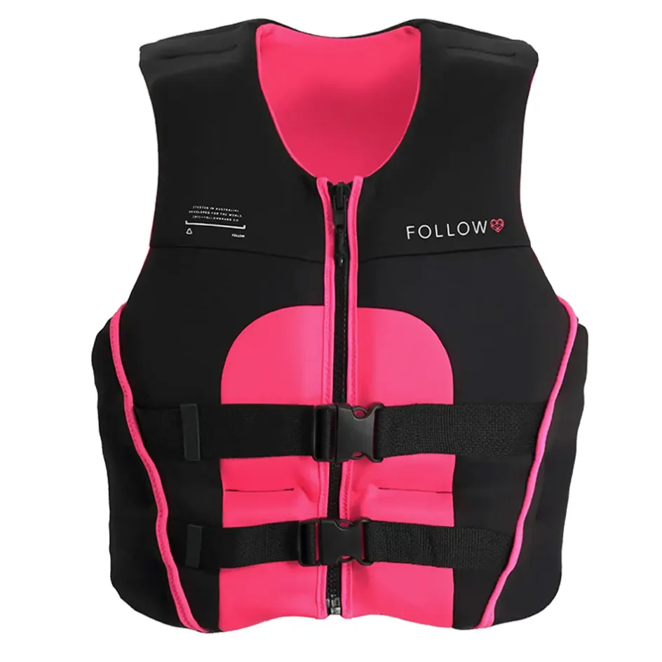 Follow Wake CGA Life Jackets<Foow ogo Woen' CGA ife Vet - Pink