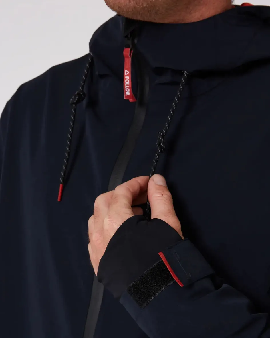 Follow Wake Clothing<Foow Outer pray Zip-Through Jacket - Back