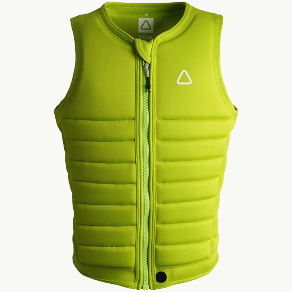 Follow Wake Comp Vests<Foow Priary adie Jacket - ettuce Green