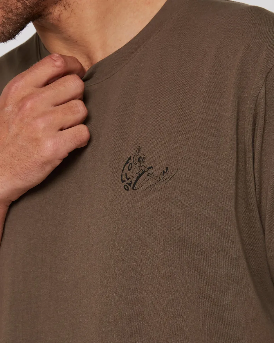 Follow Wake Clothing<Foow how U Tee - Taupe