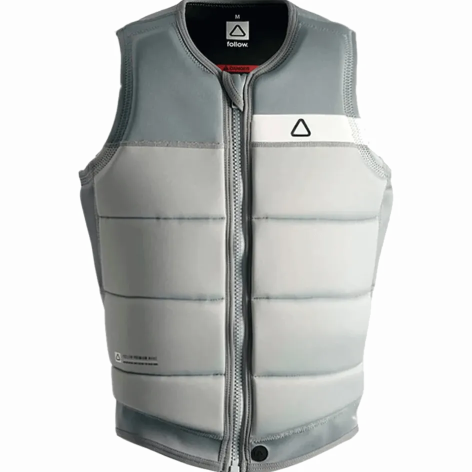 Follow Wake Comp Vests<Foow igna en' Jacket - Grey