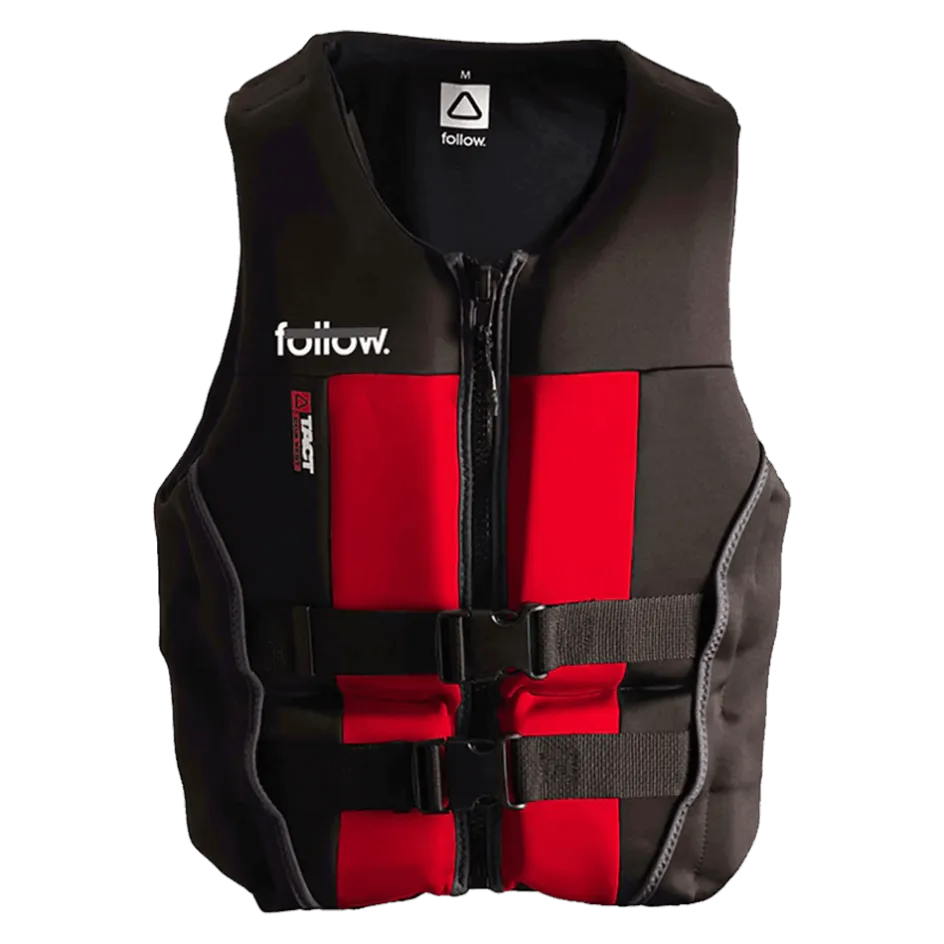 Follow Wake CGA Life Jackets<Foow Tact en' CGA Jacket - Red