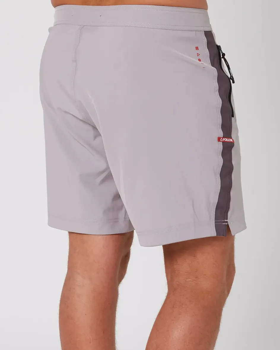 Follow Wake Clothing<Follow Water Boardie - Grey