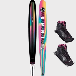 HO Sports Slalom Waterski Packages<HO Women's Omni Waterski w/ Double Stance 110 Boots