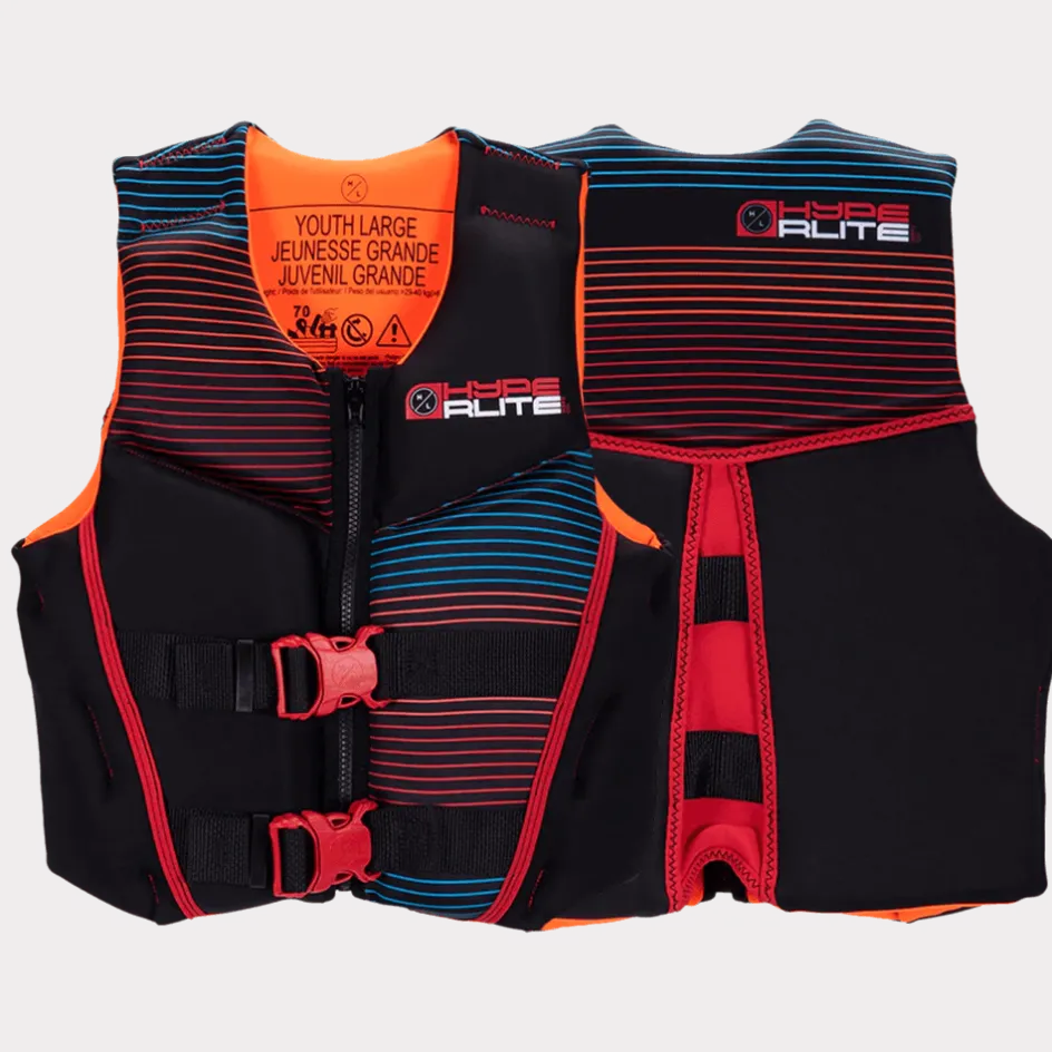 Hyperlite CGA Life Jackets<Boys Indy CGA Life Vest (64-88 LBS)