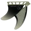 Hyperlite Wakesurf Fins<3.5 Flux Fin Set - Twin