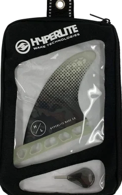 Hyperlite Wakesurf Fins<3.5 Flux Fin Set - Twin