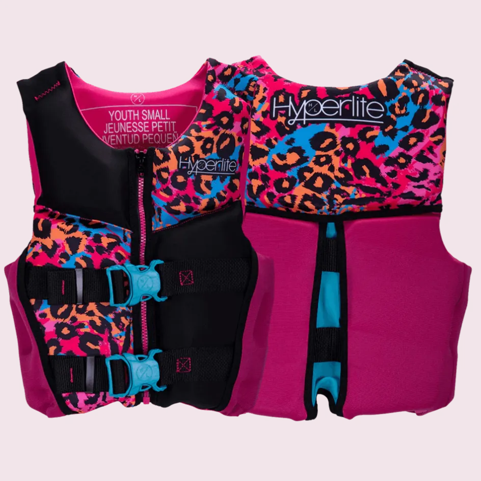 Hyperlite CGA Life Jackets<Girls Indy Youth CGA Life Vest (55 - 75 LBS)