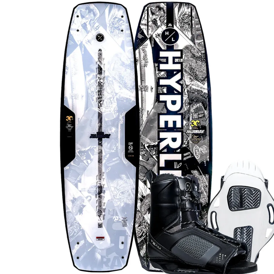 Hyperlite Wakeboard Packages<2025 Murray Pro Wakeboard | Team OT Bindings
