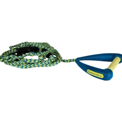 Hyperlite Wakesurf Ropes<25' Pro Surf Rope w/ Handle - Blue/Yellow
