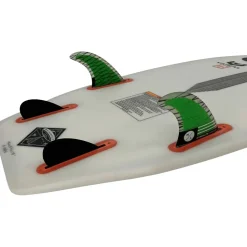 Hyperlite Wakesurf Fins<4.5 Riot Carbon Surf Fin Set - Twin