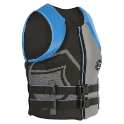 Liquid Force CGA Life Jackets<Hinge Caic CGA Vet - Back/Bue