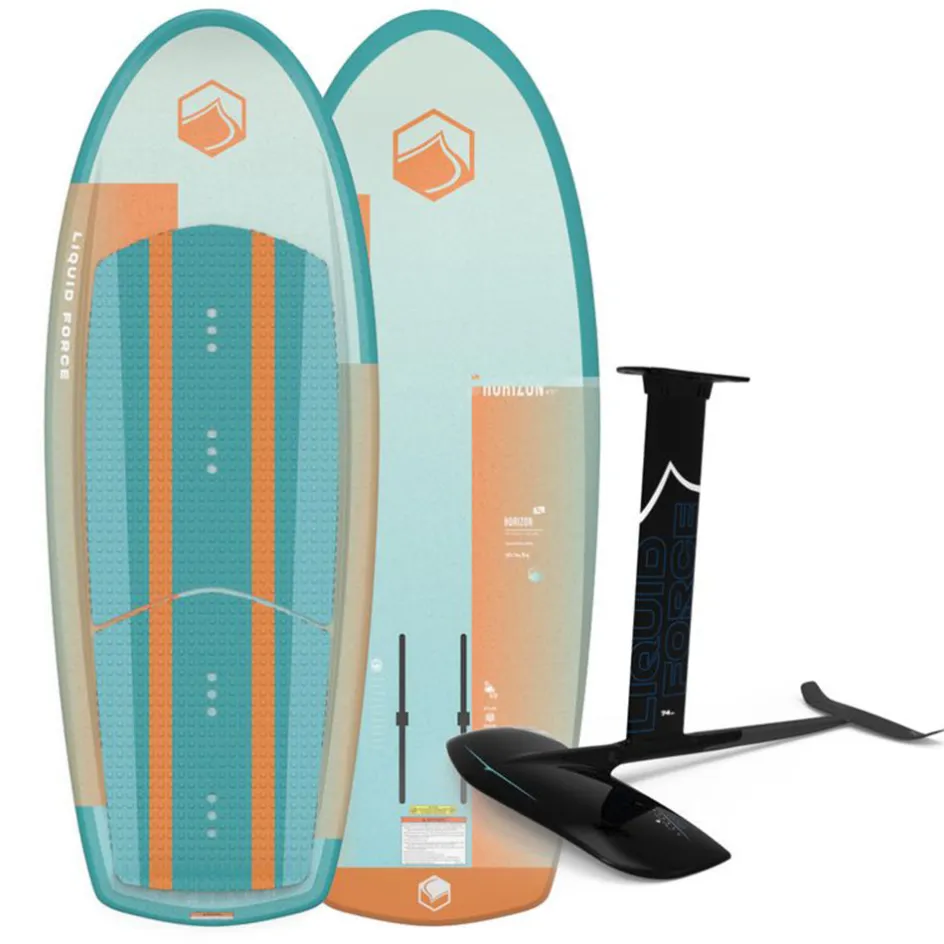 Liquid Force Foil Packages<Horizon Foil Board | Launch Alloy 1200 Fuselock Foil Package 2026
