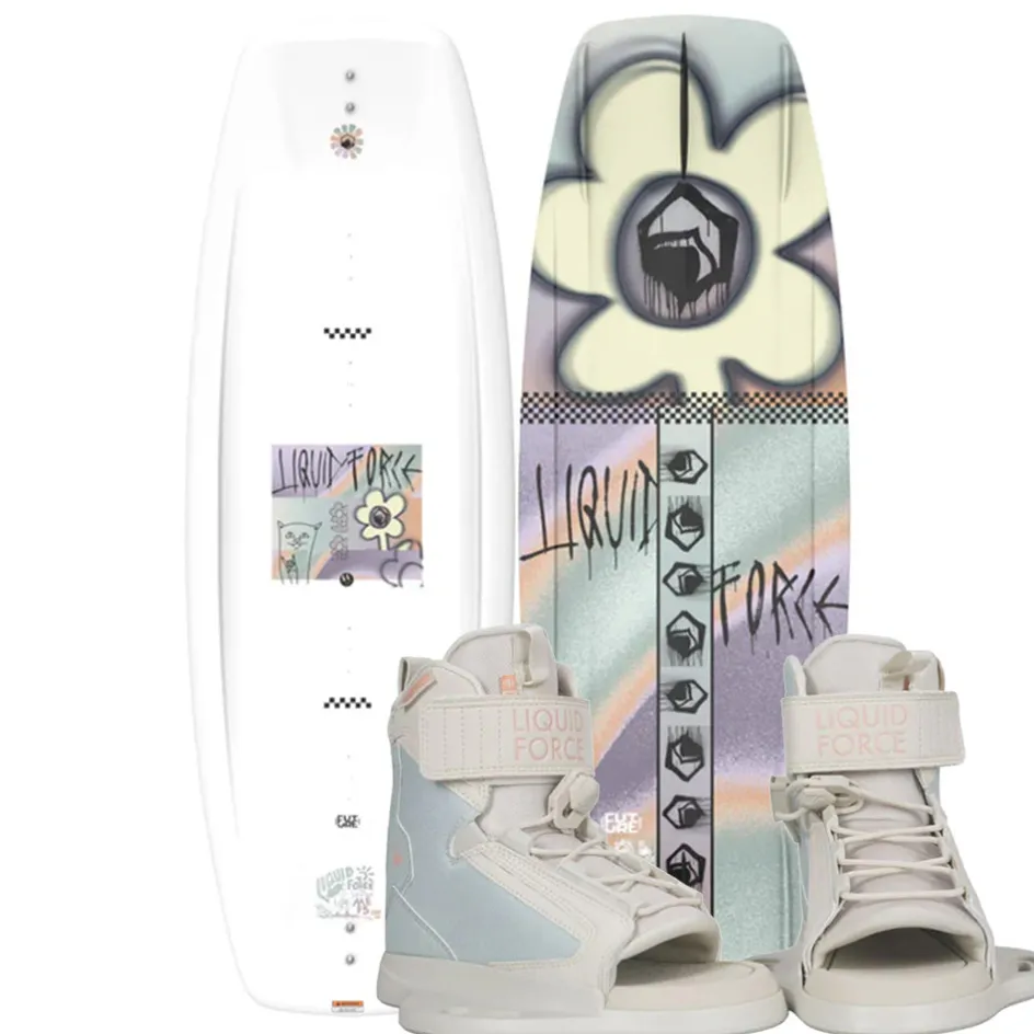 Liquid Force Wakeboard Packages<M.E. Kids Wakeboard | Dream 6R Bindings 2026