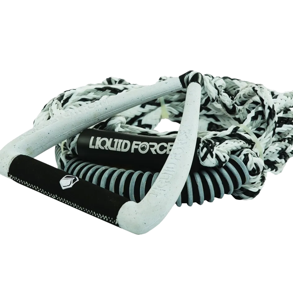 Liquid Force Wakesurf Ropes<Ultra Suede Surf Rope/Handle - White