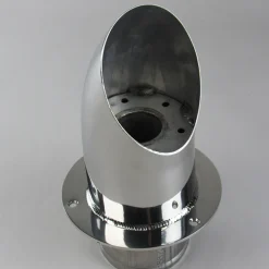 Malibu Engine Parts</Axis Turned Down Exhaust Port (3221015.1)