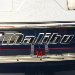 Malibu Decals + Emblems<Emblem SL24 Black, 14 (5992878.1)