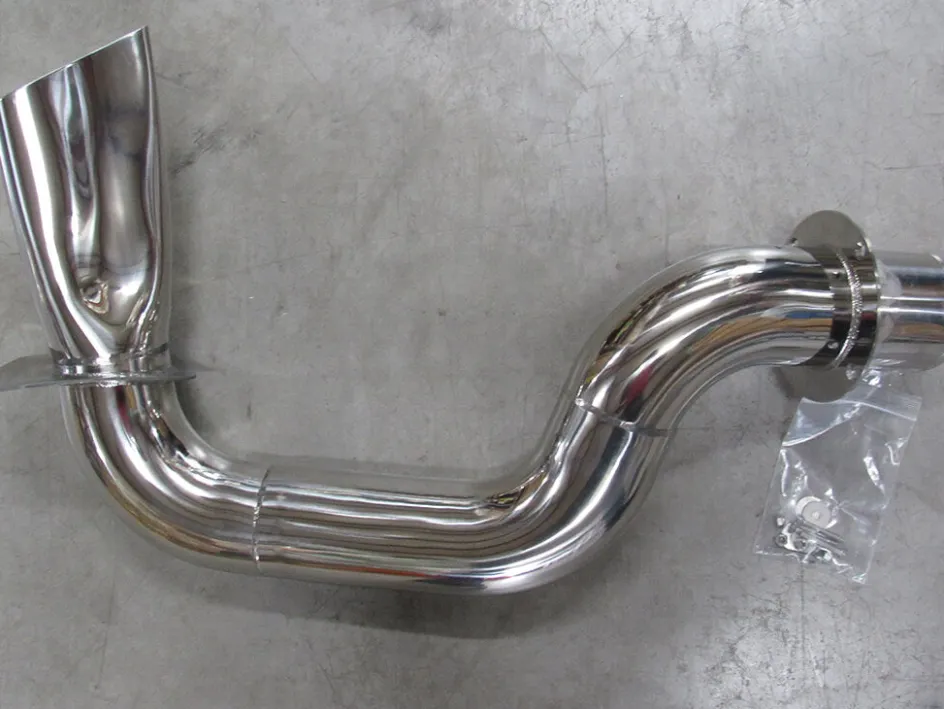 Malibu Engine Parts<Surf Pipe / Quiet Exhaust- 4"