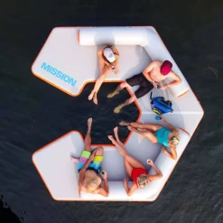 MISSION Inflatable Water Mats<Reef Hex 82 Mat (11.5' X 11.5')