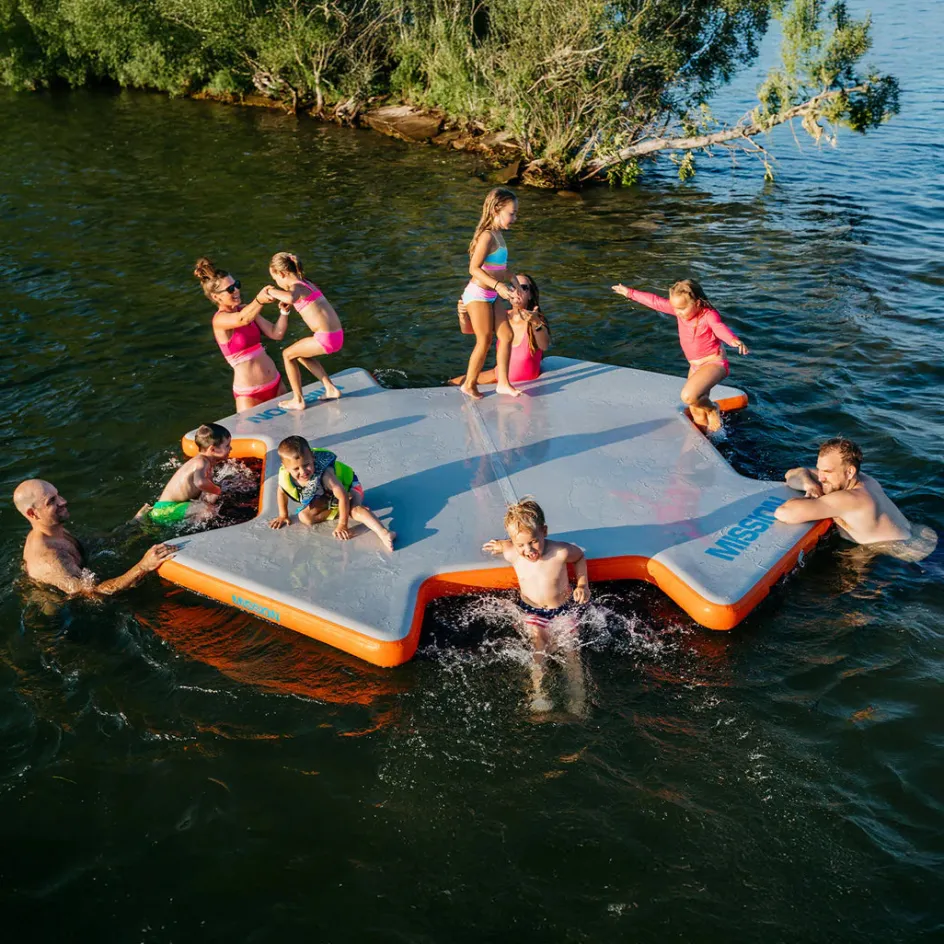 MISSION Inflatable Water Mats<Reef Play Large Inflatable Water Mat