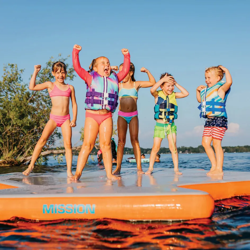 MISSION Inflatable Water Mats<Reef Play Large Inflatable Water Mat