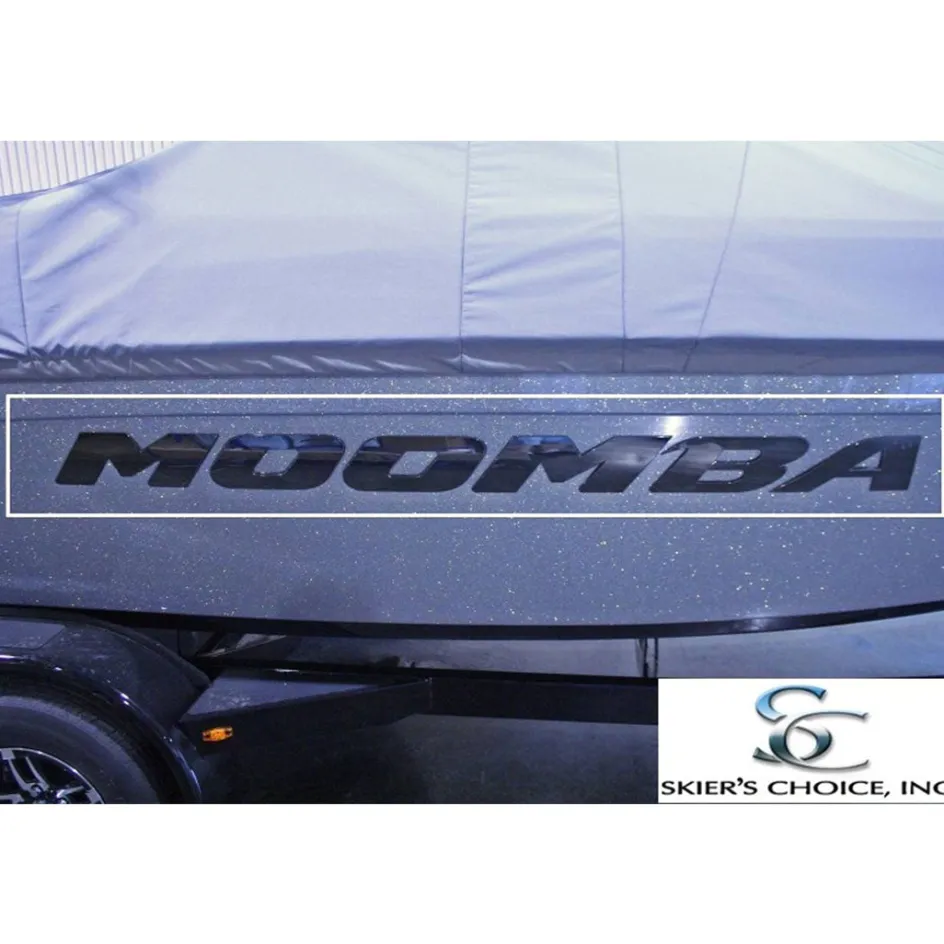 Moomba Decals + Emblems<Chrome Badge, Hull Decal (110150)
