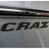Moomba Decals + Emblems<CRAZ Black Chrome, Transom Decal (116055)