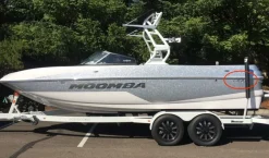 Moomba Decals + Emblems<CRAZ Chrome, Transom Decal (116054)