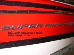 Nautique Decals + Emblems<DECAL SUPER AIR CHROMAX BRIGHT CHROME 2.55 x 69 - 140014