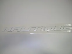 Nautique Decals + Emblems<DECAL TRANSOM CHROMAX WHITE 1.39 X 18 - 170277