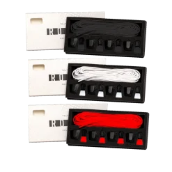 Ronix Wakeboard Hardware<Lace Lock Kit (set of 4 laces and lace locks)
