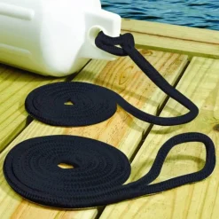 Seachoice Fenders + Docking<Fender Lines 3/8" x 6' (Black)