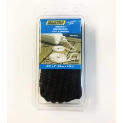 Seachoice Fenders + Docking<Fender Lines 3/8" x 6' (Black)