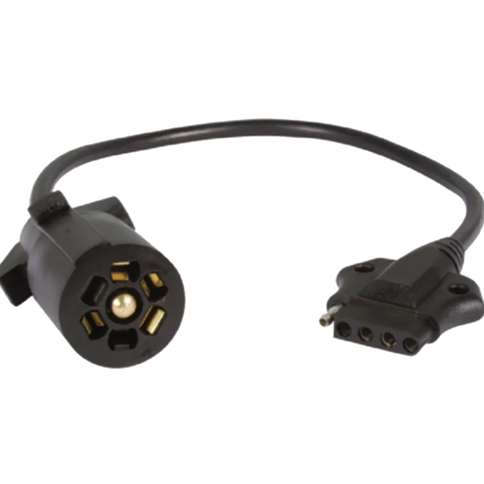 Seachoice Trailer Parts<7-Round to 5-flat Adapter