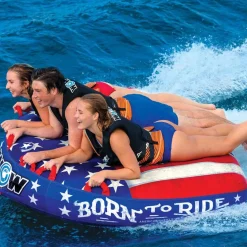 WOW Tubes<Born to Ride 3 Person Tube